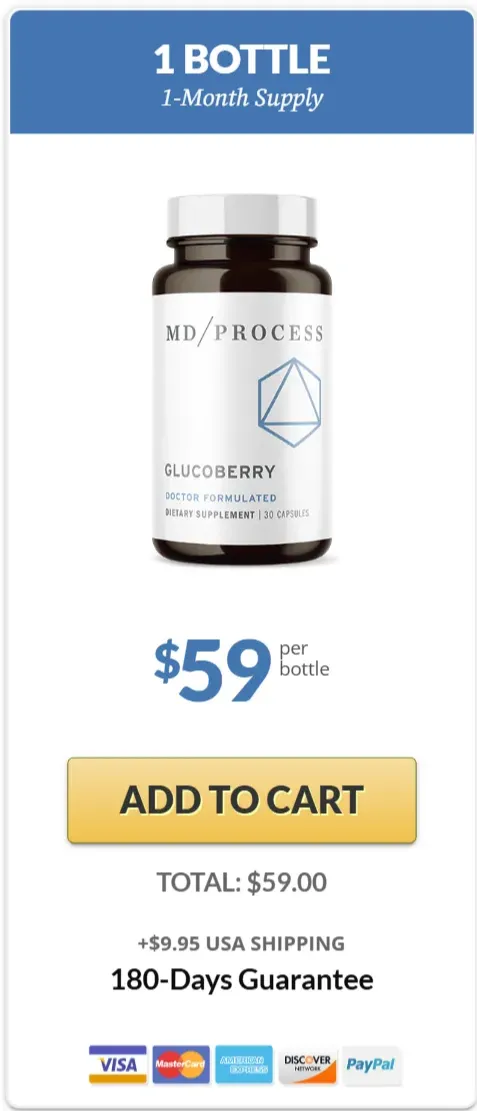 GlucoBerry  price 1 bottle